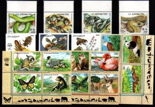 Sestava známek Fauna **