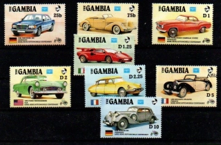 Gambia známky