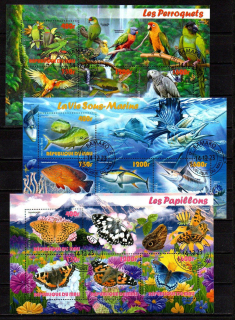 Sestava raž. aršíků Fauna