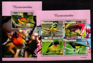 Mosambik známky, strdimil nádherný, 2019