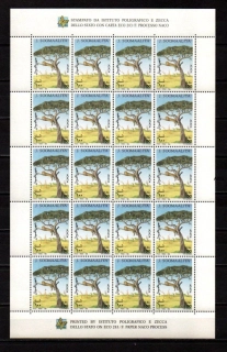 Somali známky 1994 stromy ** 5 x arch
