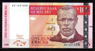Malawi 100 Kwacha 2005 UNC P.54a