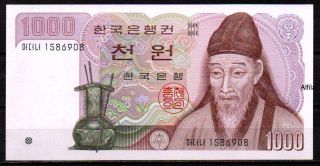 Jižní Korea 1000 Won 1983 ND UNC P.47