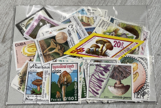 Balíček známek , Houby - 100 ks