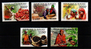 Burundi známky, 2012