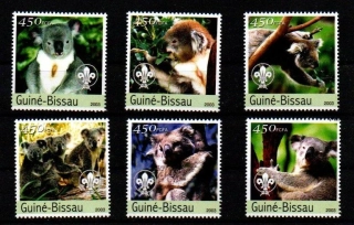 Guiné - Bissau známky, 2003