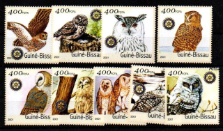 Guiné - Bissau známky, 2001