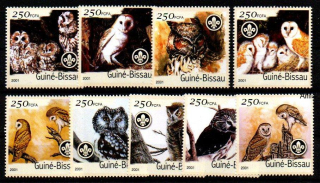 Guiné - Bissau známky, 2001
