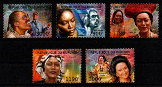 Burundi známky, 2012