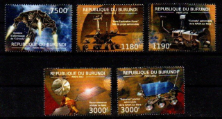 Burundi známky, 2012