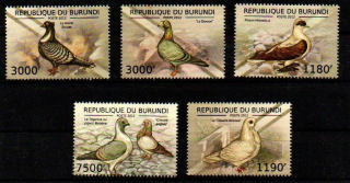 Burundi známky, 2012