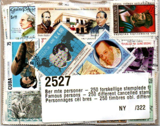 Balíček známek , Osobnosti 250 Ks.