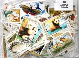 Balíček známek , Fauna - 300 ks