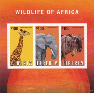 Liberia známky