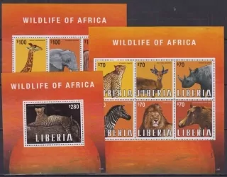 Liberia známky