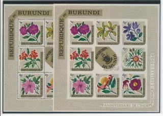 Burundi známky