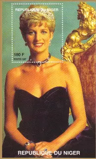 Niger známky, Princezna Diana