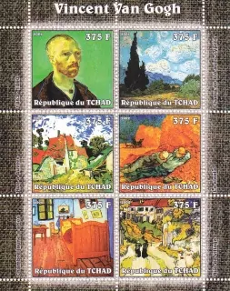 Tchad známky