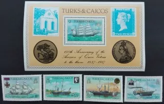Turks a Caicos známky