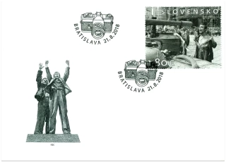 FDC - UMENIE: Ladislav Bielik – Muž s odhalenou hruďou