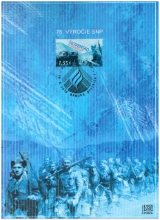 Pamätný list - 75. výročie SNP