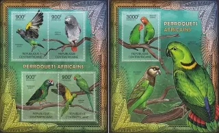 Centrální Afrika známky