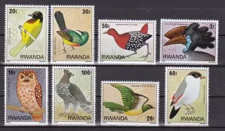 Rwanda známky