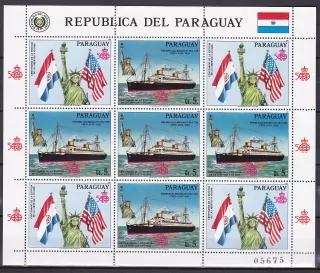 Paraguay známky