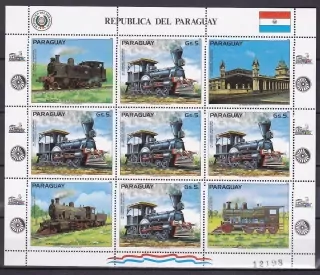 Paraguay známky