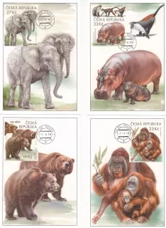 CARTES MAXIMUM CM 133 - 136