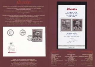 Aršík + FDC, Tomáš Baťa 2006