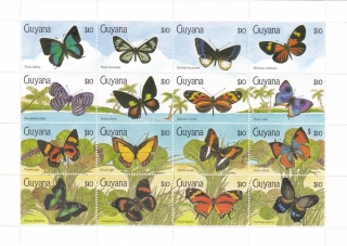 Guyana známky