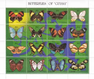 Guyana známky
