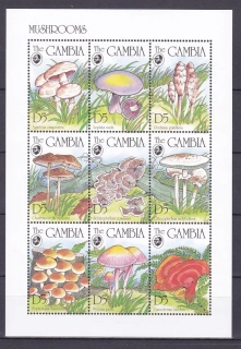 Gambia známky