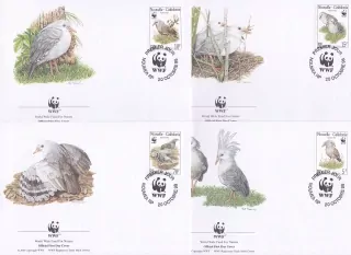 FDC Nová Caledonie - WWF
