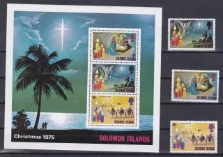 Solomon Isl. známky, kat.cena: 250,-