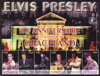 Rep.de Guinee známky, Elvis Presley