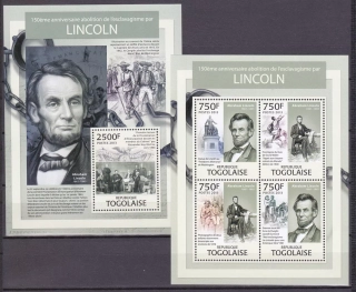 Togolaise známky, Abraham Lincoln
