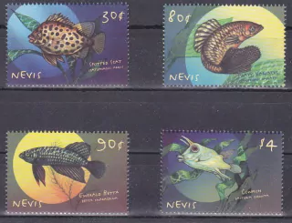 Nevis známky