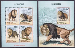 Cote Divoire známky
