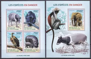 Cote Divoire známky