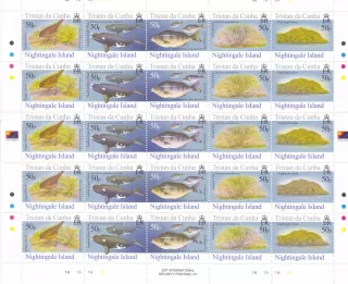 Tristan da Cunha známky