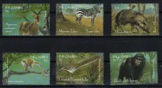 Gambia známky