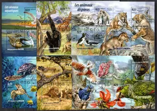 Sestava 12 ks raž Aršíků Fauna Niger