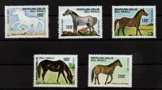 Mali známky 1980
